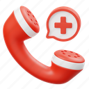 emergency, call, telephone, health, healthcare, medical equipment, medical icon, communication, interaction 