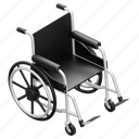 wheelchair, medical, health, healthcare, medical equipment, medical icon, hospital equipment