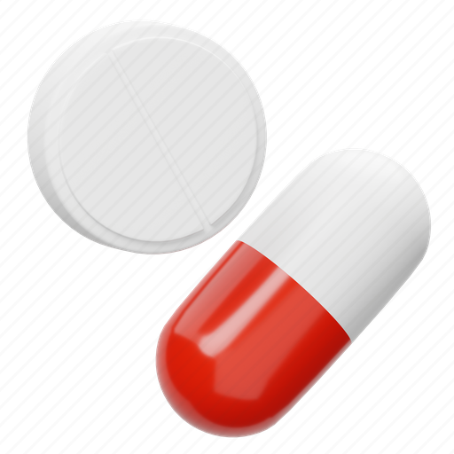 Pills, medicine, drug, tablets, pill, healthcare 3D illustration - Download on Iconfinder