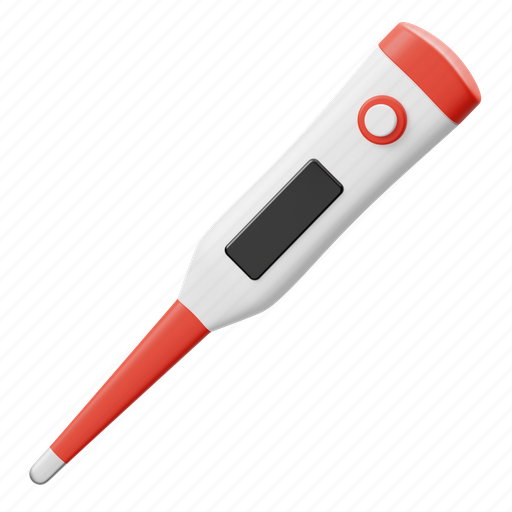 Thermometer, thermometer icon, temperature, medical, equipment, tool 3D illustration - Download on Iconfinder