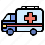ambulance, emergency, medical, transport, vehicle 