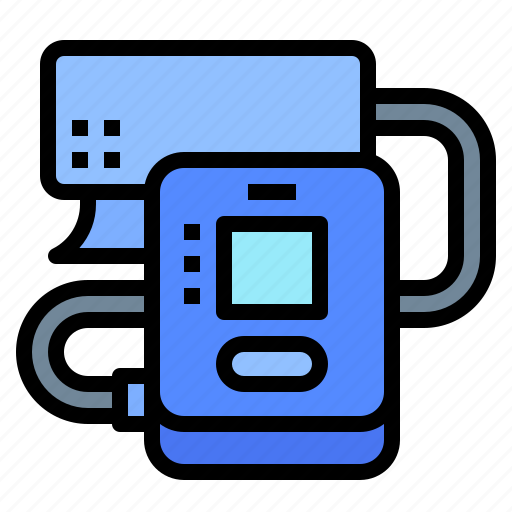 Blood, meter, pressure, sphygmomanometer, tool icon - Download on Iconfinder