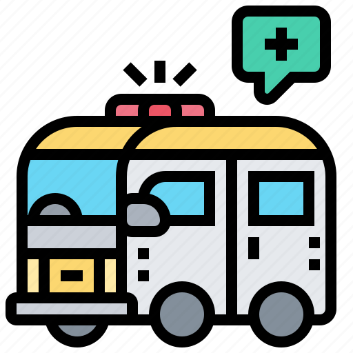 Ambulance, car, emergency, paramedic, service icon - Download on Iconfinder