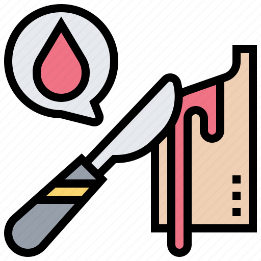 Incision, operation, scalpel, surgery, treatment icon - Download on Iconfinder