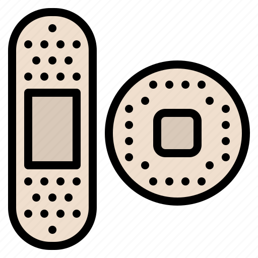 Bandage, medical, patch, plaster icon - Download on Iconfinder