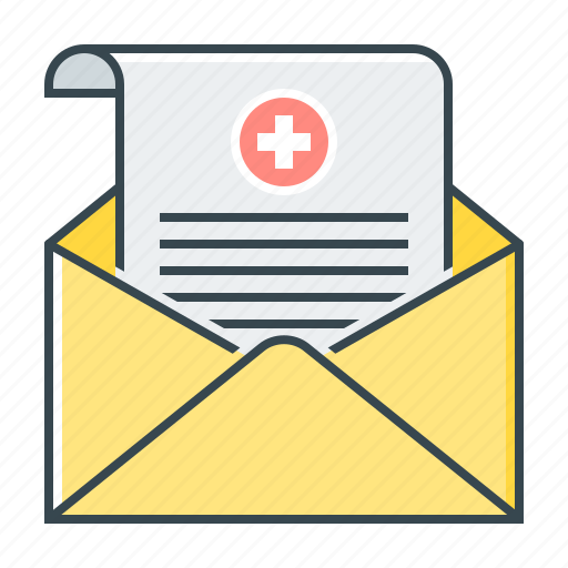Diagnosis, doctors, email, envelope, letter, opinion icon - Download on Iconfinder