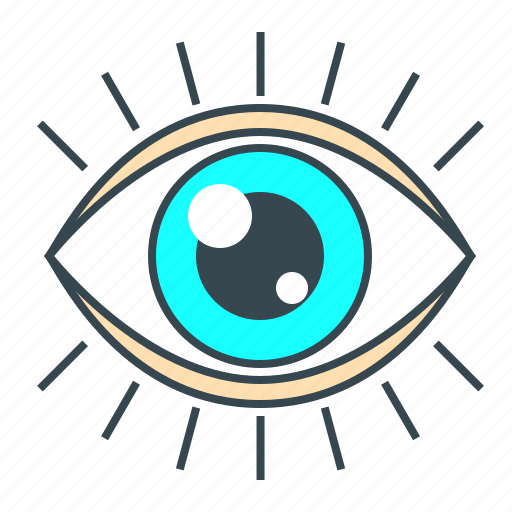 Eye, organ, see, vision icon - Download on Iconfinder