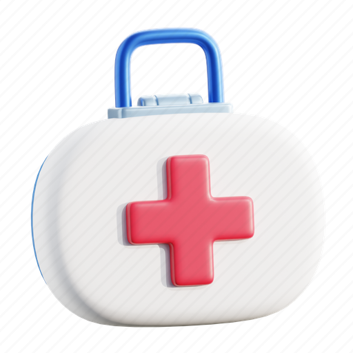 Medical, box, health, hospital, care 3D illustration - Download on Iconfinder