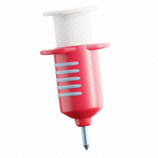 Syringe, medical, health, hospital, care 3D illustration - Download on Iconfinder