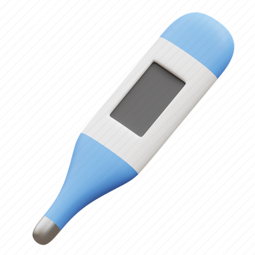 Thermometer, temperature, fever, hot, cold, degree, medical 3D illustration - Download on Iconfinder