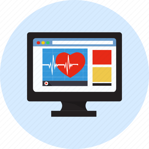 Analytics, diagram, ecg, ekg, medicine, monitor, pulse icon - Download on Iconfinder