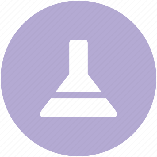 Conical flask, elementary flask, erlenmeyer flask, flask, lab accessories, lab equipment, lab flask icon - Download on Iconfinder