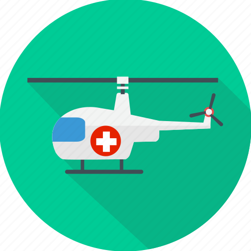 Emergency, helicopter, medical, medical flight, medical helicopter, medical rescue icon - Download on Iconfinder