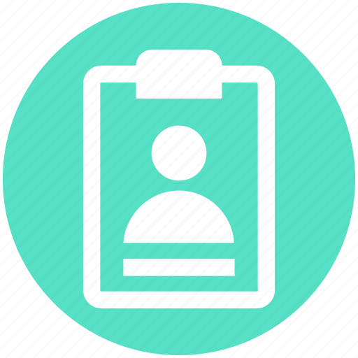Card, clinic card, clipboard, hospital card, id card, reception card icon - Download on Iconfinder