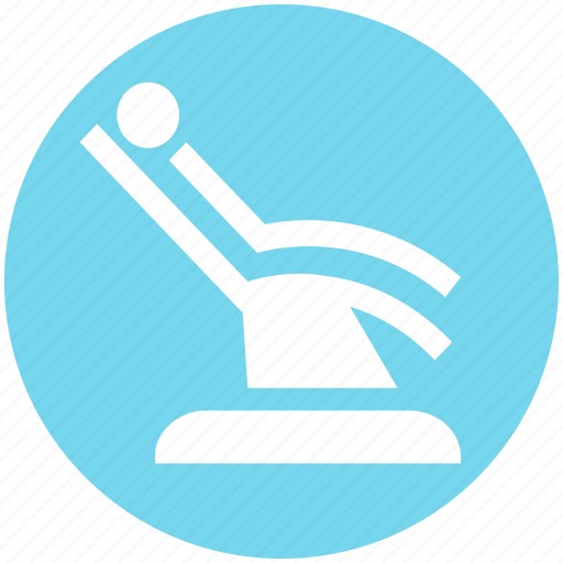 Dental, dental treatment, health care, hygienist, patient, patient chair icon - Download on Iconfinder