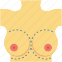 body parts, breast, chest, waistline, woman body 