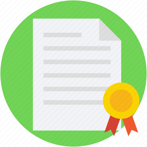 Certificate, deed, degree, diploma, licence icon - Download on Iconfinder