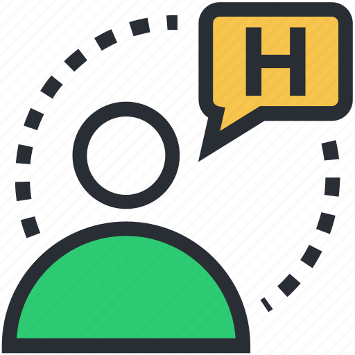 Chat, contact, help, medical chat, medical helpline icon - Download on Iconfinder