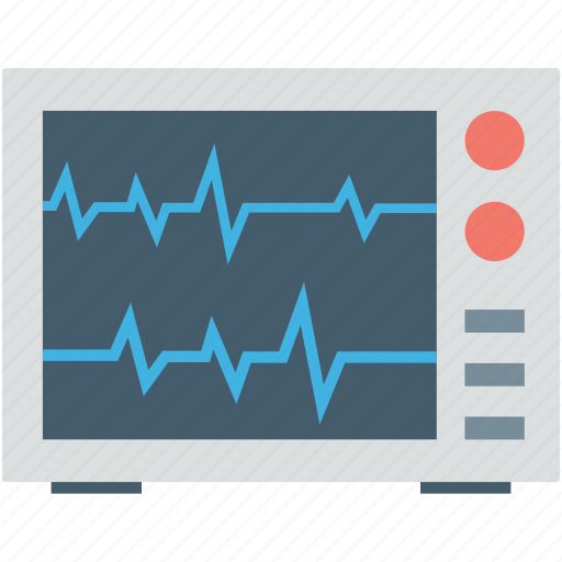 Ecg, ecg machine, ecg monitor, ekg, electrocardiogram icon - Download on Iconfinder