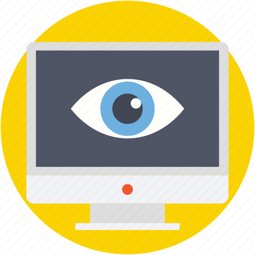 Eye, led, monitor, monitoring, visual icon - Download on Iconfinder