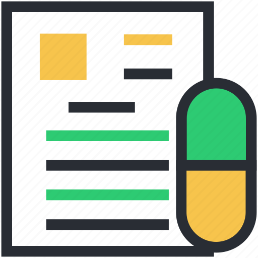 Clipboard, medical report, medications, medicine chart, prescription icon - Download on Iconfinder
