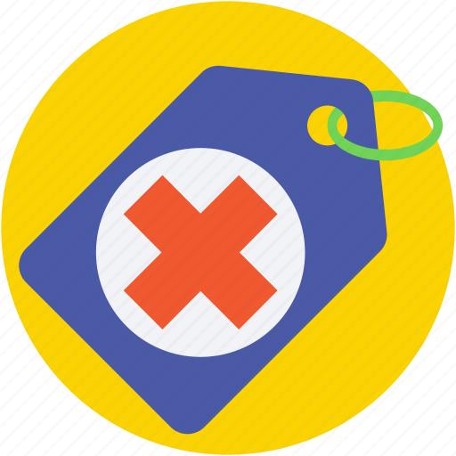 Hospital sign, hospital tag, label, medical tag, sticker icon - Download on Iconfinder