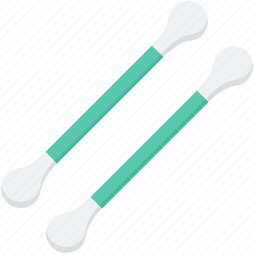 Cotton balls, cotton buds, cotton swabs, healthcare, personal care icon - Download on Iconfinder