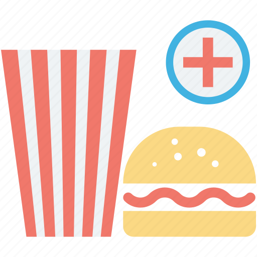 Burger, fast food, food, junk food, soft drink icon - Download on Iconfinder