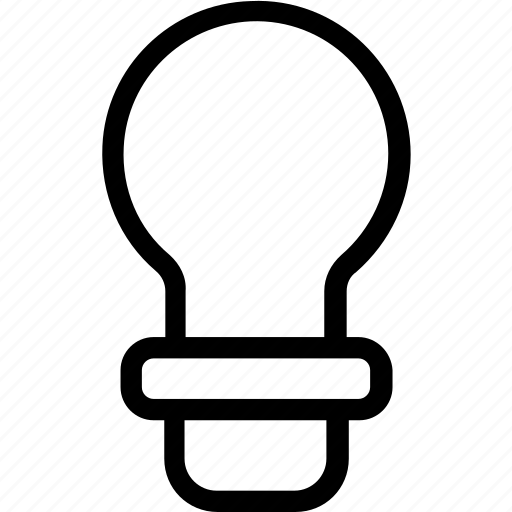 Bulb, electric, idea, light, light bulb icon - Download on Iconfinder