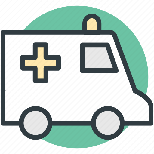 Ambulance, ambulance service, medical emergency, medical transport, medical van icon - Download on Iconfinder