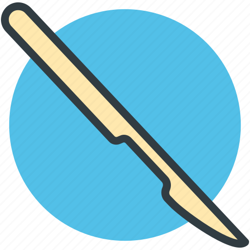 Knife, lancet, scalpel, scalpel knife, surgical knife icon - Download on Iconfinder