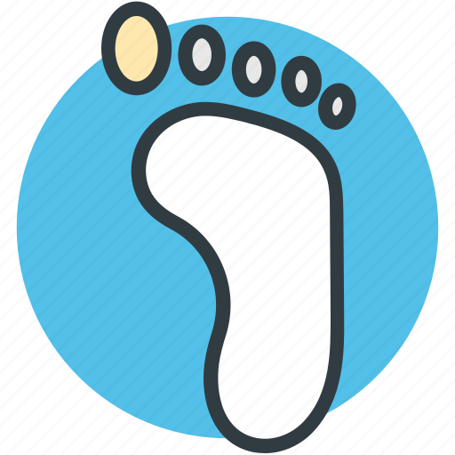 Foot sign, footprints, footsteps, human foot prints, human footsteps icon - Download on Iconfinder