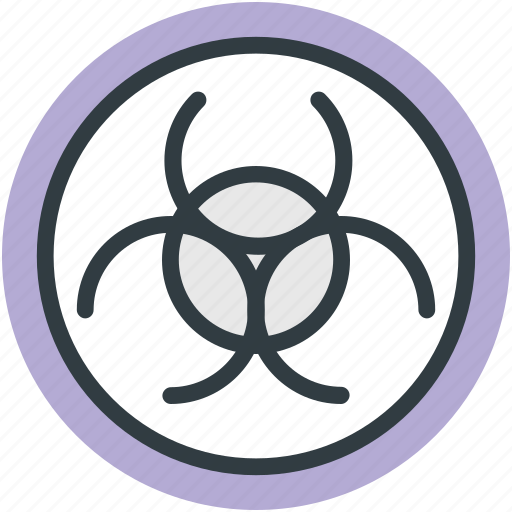 Biohazard, biological hazard, danger, nuclear, toxic icon - Download on Iconfinder