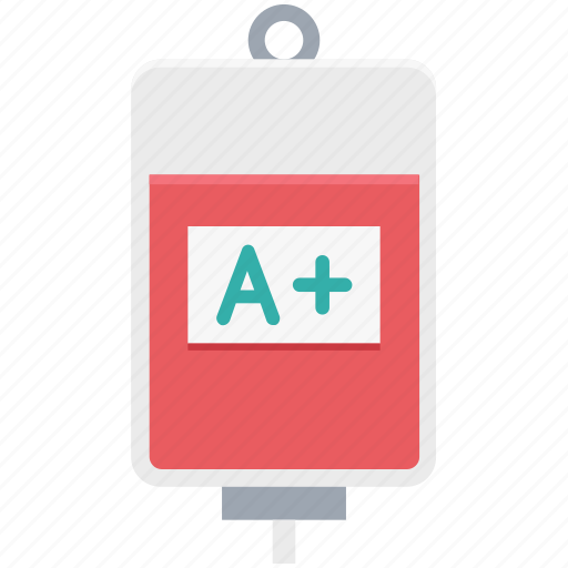 A positive blood, a+, blood transfusion, infusion drip, iv drip, iv therapy, saline drip icon - Download on Iconfinder