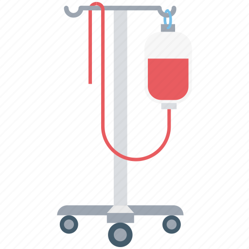 Blood transfusion, infusion drip, iv drip, iv therapy, saline drip icon - Download on Iconfinder