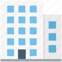 building, commercial building, flats, hospital, tower building