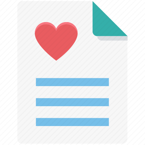 Favorite, file, heart, heart file, heart problem, human heart, like icon - Download on Iconfinder
