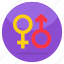 male symbol, female sign, sex, masculine, gender 