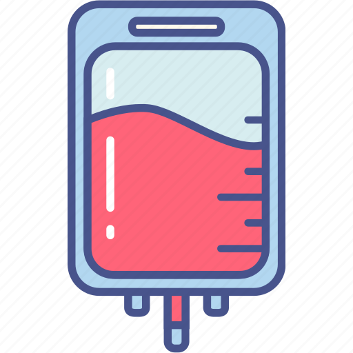 Blood, blood bag, infusion, transfusion icon - Download on Iconfinder