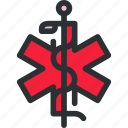 ambulance, caduceus, cross, health, healthcare, medical, snake
