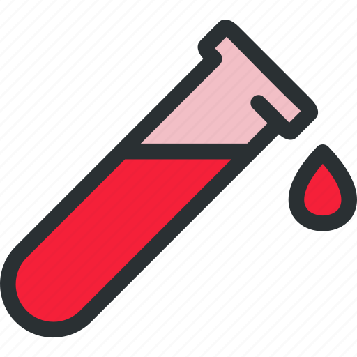 Blood, exam, flask, health, medical, sample, test icon - Download on Iconfinder