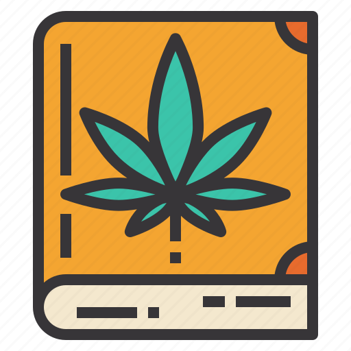 Cannabis, guidebook, handbook, marijuana, medical icon - Download on Iconfinder