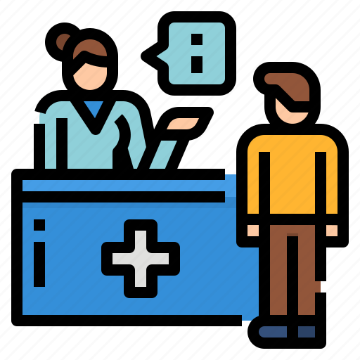 Hospital, information, medical, medicalcheckup, patient icon - Download on Iconfinder