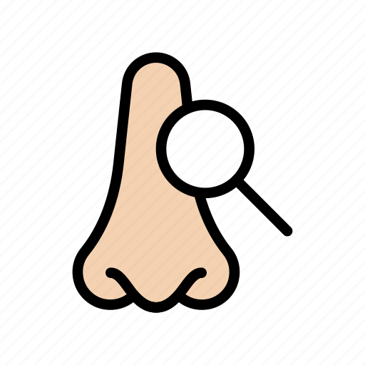 Checkup, lab, medical, nose, smell icon - Download on Iconfinder