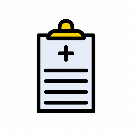 Checkup, clipboard, medical, records, report icon - Download on Iconfinder