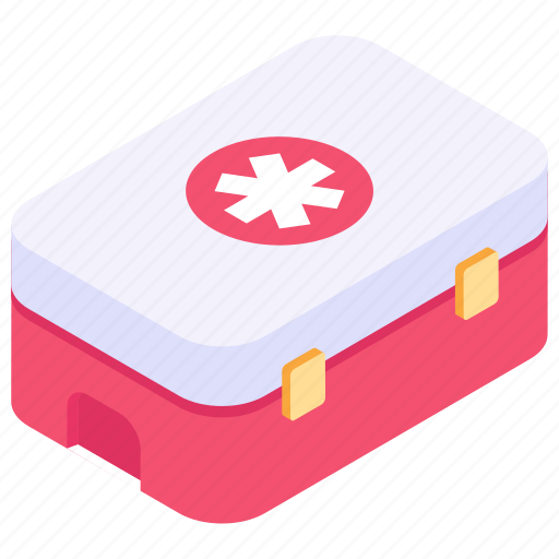 Medical aid, first aid kit, healthcare kit, medical bag, medicine case icon - Download on Iconfinder