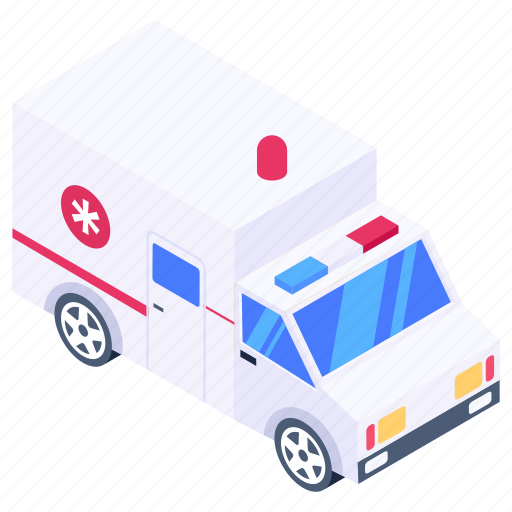 Ambulance, emergency van, clinical van, medical delivery, emergency transportation icon - Download on Iconfinder