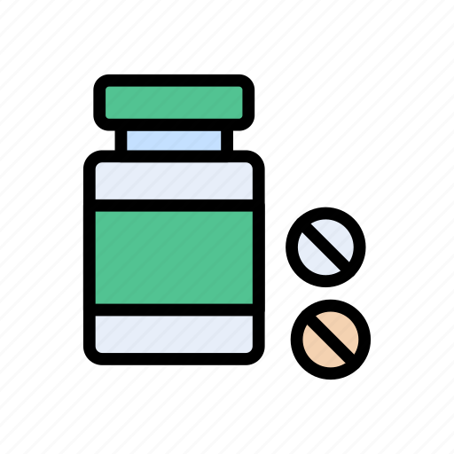 Drugs, jar, medicine, pharmacy, pills icon - Download on Iconfinder