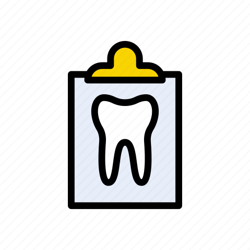 Checkup, healthcare, medical, report, teeth icon - Download on Iconfinder