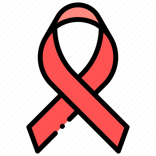 Aids, health, red, ribbon icon - Download on Iconfinder